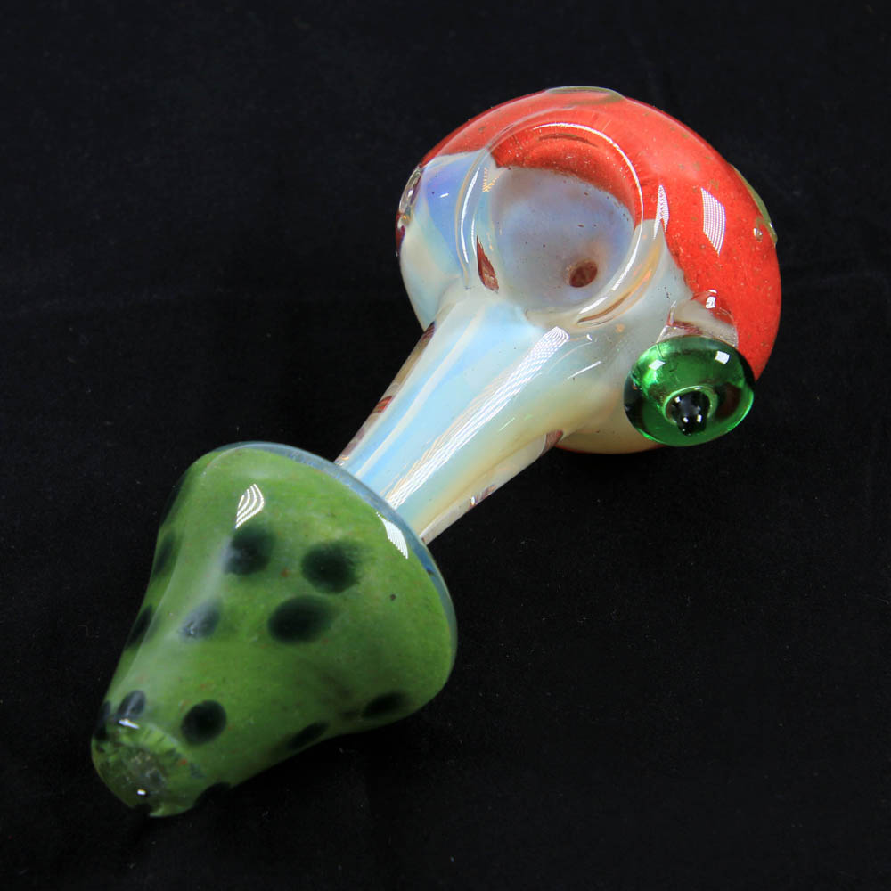 Mushroom Design Glass Smoking Pipes